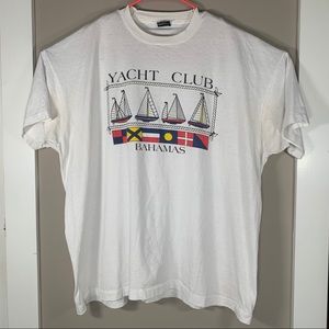 Vintage Fruit of The Loom Best Yacht Club Sz. 3XL